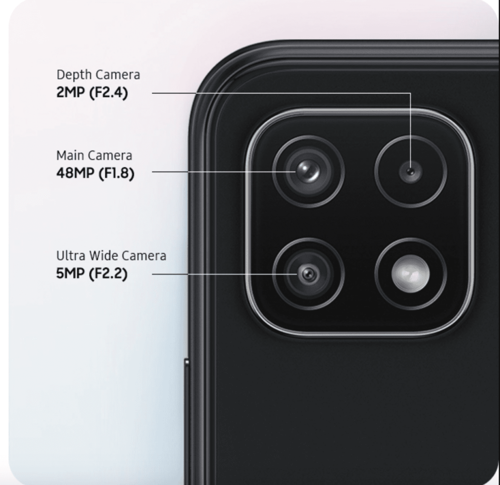 Solidna kamera kod Samsung A22 5G mobilnog telefona